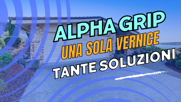 Alpha Grip: Vernice Antiscivolo per Esterni, Ideale per Scale, Rampe, Vialetti e Campi Sportivi