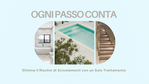 Alternativa ai Tappetini e Adesivi Antiscivolo: La Soluzione per Scale, Bagni, Cucine e Piscine